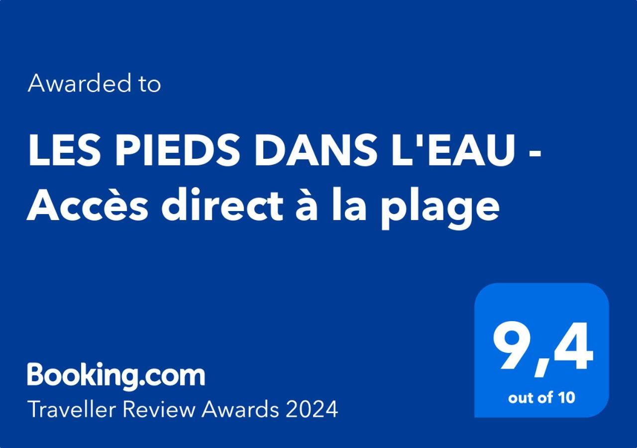 Les Pieds Dans L'Eau - Acces Direct A La Plage Bernières-sur-Mer 外观 照片